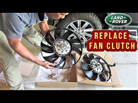 How To Change A Fan Clutch On A Land Rover LR3 - Learn