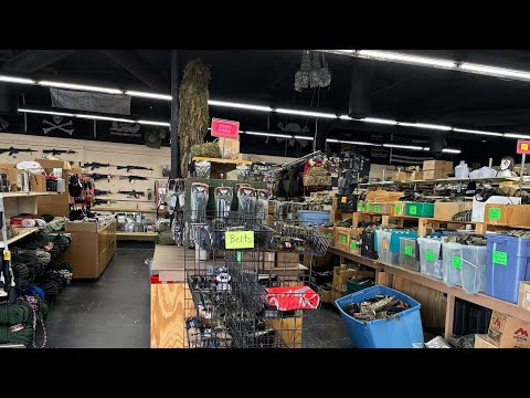A Trip To The Military Surplus Store!