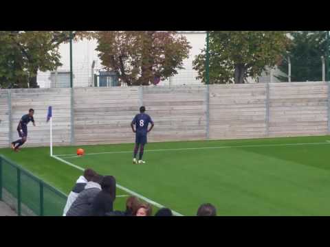 PSG ROUEN U17 2a0 Omar Yaisien pour Yacine Adli (PSG)