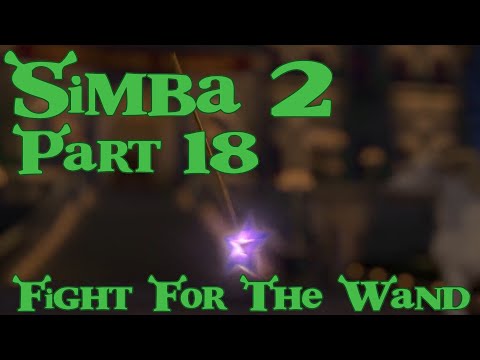 "Simba" (Shrek) 2 Part 18 - Fight For The Wand