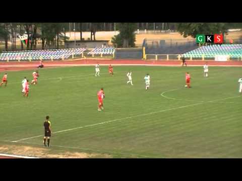 34. kolejka: Lechia Zielona Góra - GKS Tychy 0:5. Kruczek (0:2)