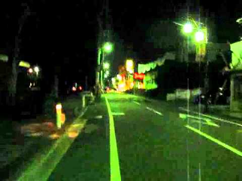 夜のドライブ - A drive at night