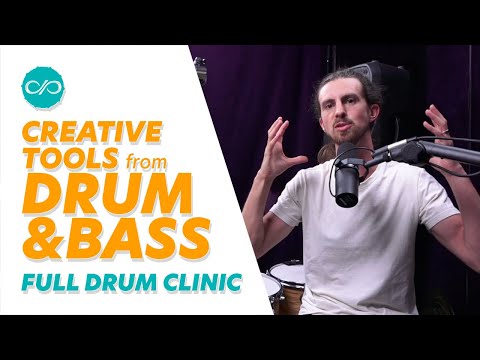 JP Bouvet - FULL DRUM CLINIC - "Creative Tools from Drum & Bass"