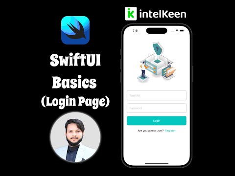 SwiftUI Basics | Login Page Design | iOS for beginners