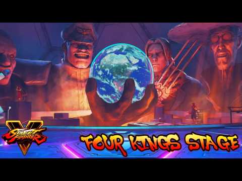 Street Fighter V / 5 FOUR KINGS STAGE Theme [All Parts Mix]