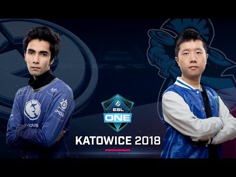 Dota 2 - EG vs. Newbee - Game 1 LB Final - Group B - ESL One Katowice Major 2018