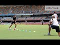 England training session in Brisbane ahead of India ODI