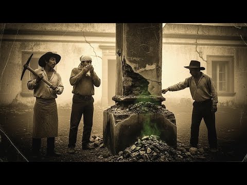 Cuando los albañiles derribaron la chimenea de una mansion en Puebla, la ceniza olía a carne podrida