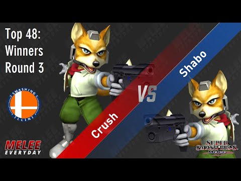 House of Paign 18 - Crush (Fox) vs. Shabo (Fox) - SSBM - Top 48 - Winners Round 3