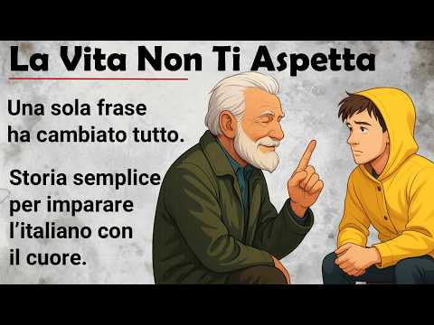Learn Italian Through Story 🔥 || Graded Reading || Life Won’t Wait for You 🕰️ | Listening Practice ✅