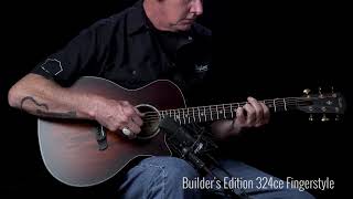 Video thumbnail for Taylor Builder's Edition 324ce FS by glazbena kutija