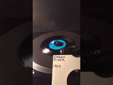 Creedence Clearwater Revival - Green River From 1969 ( Vinyl 45 )
