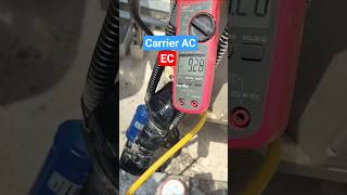 Carrier AC Error EC #coolingsystem #airconditioner #electrician #hardworkworks #shorts #shortvideo