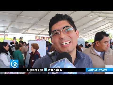 Video: Ofertan más de mil vacantes en feria del empleo 2026 en Valle de Chalco, Estado de México