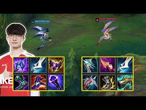 AP KAI'SA (FAKER'S BUILD) VS AD KAI'SA - League of Legends