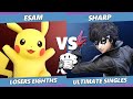 GOML 2020 SSBU - PG | ESAM (Pikachu) Vs. NEST | Sharp (Joker) Ultimate Top 8 Losers