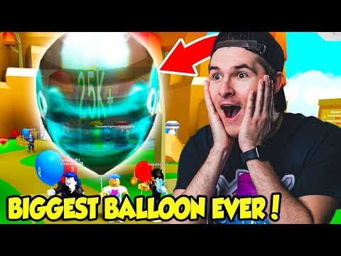 Blowing The Biggest Balloon Ever In Balloon Simulator - 