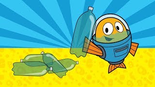 Peixonauta, O caso das garrafas plásticas