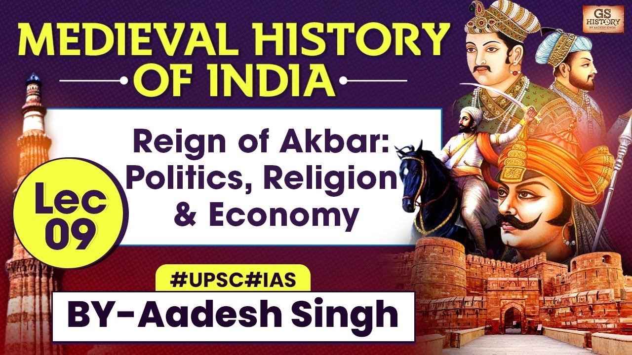 Video tutorial on Emperor Akbar early reign and expansion