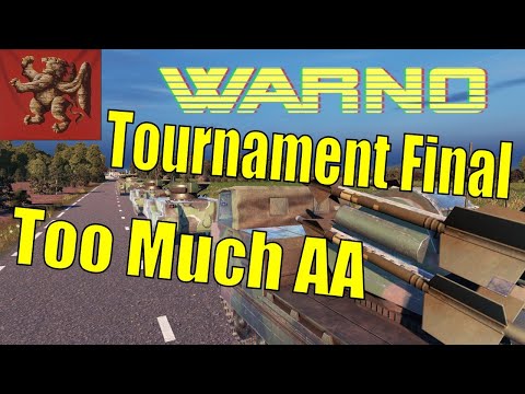 Too Much AA Tournament Final | WARNO 1v1 Multiplayer