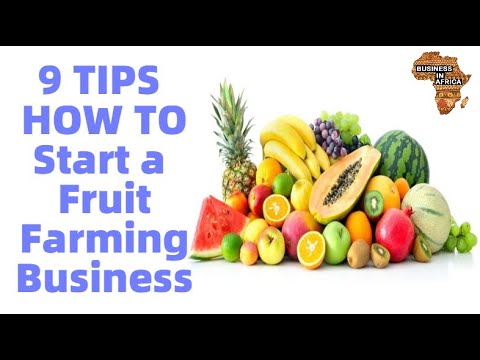 , title : '9 TIPS HOW TO Start a Fruit Farming Business and What It Entails | BEST AGRI-BUSINESS IN AFRICA'