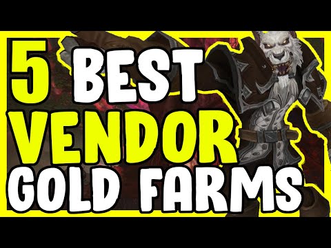 5 Best Vendor Gold Farms In WoW BFA 8.3 - Gold Making, Gold Farming Guide