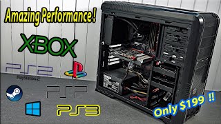 $199 Intel / Nvidia Emulation Rig: Retro & Steam Gaming on a Budget !