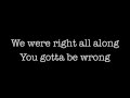 Gotta Be Wrong Sometimes- O.A.R. (Lyrics ...
