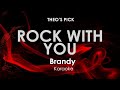 Rock With You Brandy karaoke