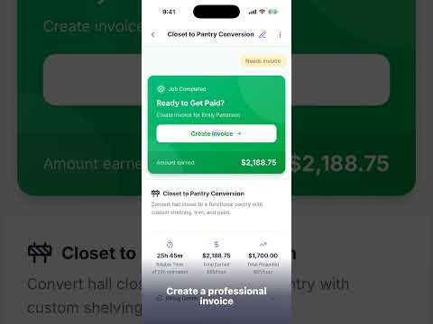 Werkly: Contractor Job Tracker video thumbnail