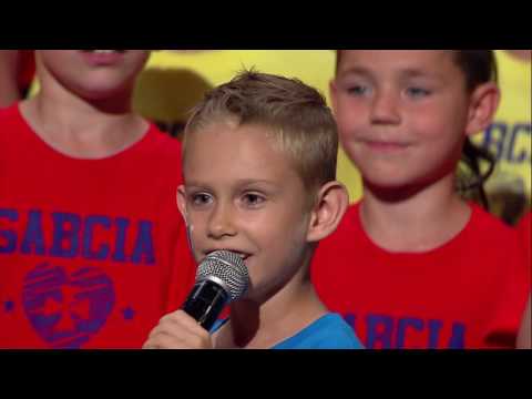 The "Poland's Got Talent" stage has never seen so many children! This performance will go down in...