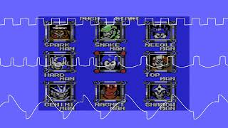 Mega Man 3 - Boss Select Screen [C64 8-Bit SID Cover]