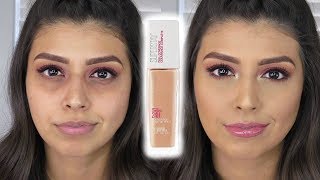 OMG! New Maybelline SuperStay Full Coverage Foundation | Review