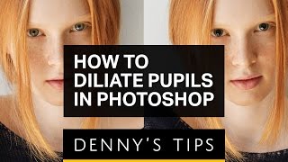 Dilate the Pupils for Better Portraits