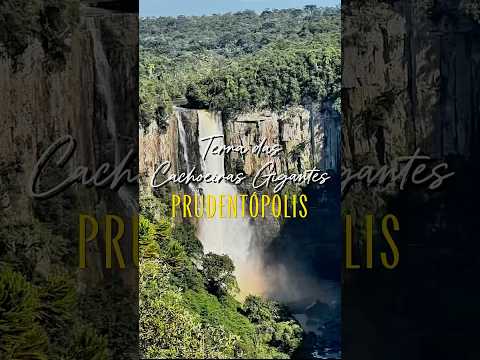 Cachoeiras Gigantes do Paraná! # #parana #Prudentópolis #viagem #turismo #cachoeiras