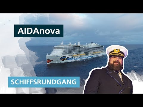 AIDAnova Schiffsrundgang ✅ Der große Rundgang mit Kapitän Boris Becker