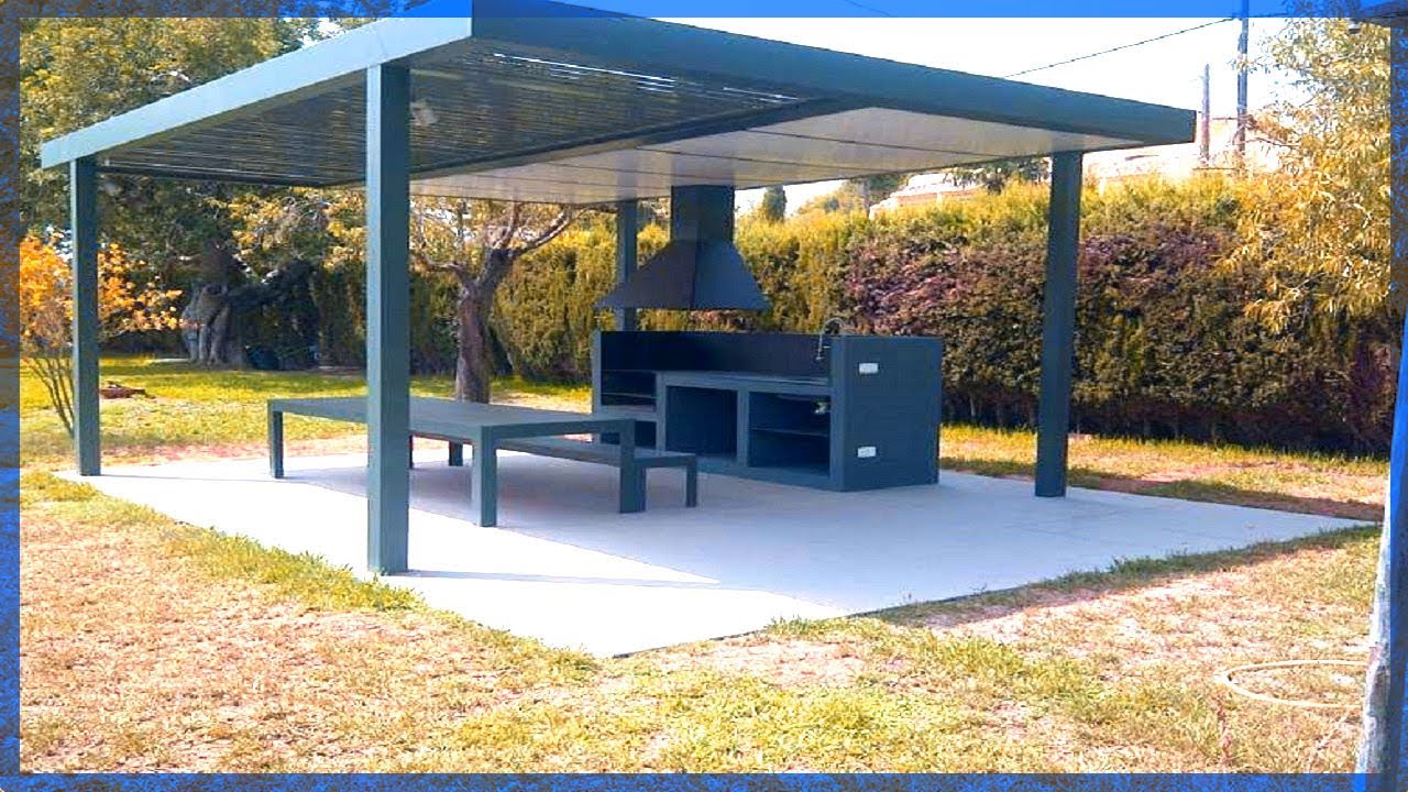 Los mejores diseños de pérgolas metalicas🔴