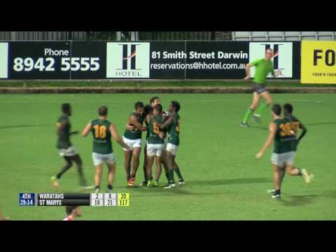 NTFL Play of the Round - Rnd 5 Iggy Vallejo (Saint Marys FC)