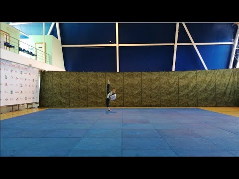 Freestyle poomsae individual female over 17 Anastasiia Sumenkova