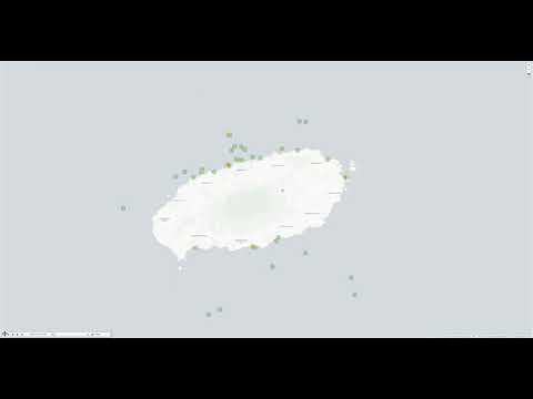 Vessel trajectory data visualization by timestep