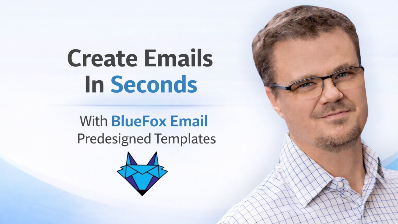 BlueFox Email video preview