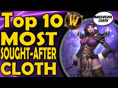 Top 10 Most Sought After Cloth Transmog