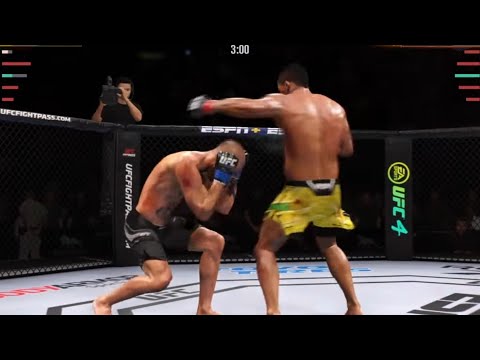 UFC 4 - EPIC HIGH LEVEL STRIKING FIGHT