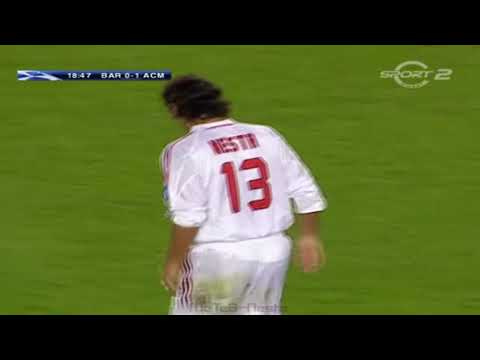 Nesta vs Ronaldinho and Barcelona