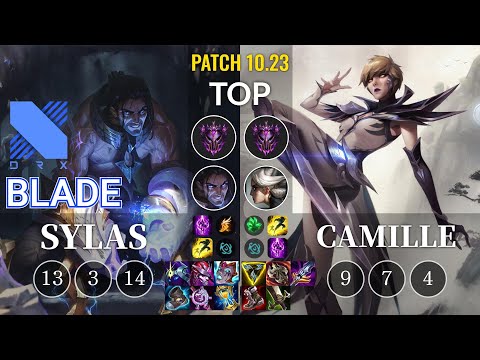 DRX Blade Sylas vs Camille Top - KR Patch 10.23