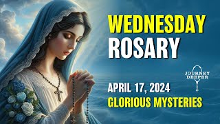 Wednesday Rosary 🤍 Glorious Mysteries of Rosary 🤍 April 17, 2024 VIRTUAL ROSARY