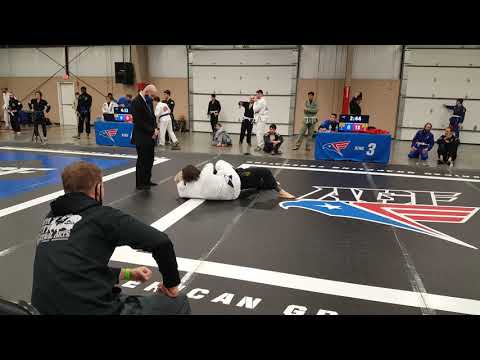 L Blake jiu jitsu match 1
