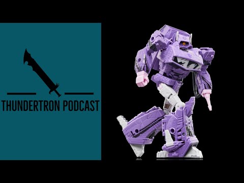 Thundertron Podcast: Transformers Generations Comic Edition Shockwave Revealed!!! (Thoughts)