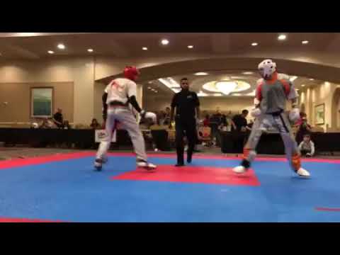 Kristhian Rivas vs Brayan Rodriguez - Mayan Challenge Sport Karate Tournament