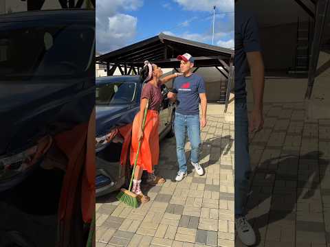 Nothing motivates her like his return — Funny Family #comedy #familytime #couple #funnyfamily
